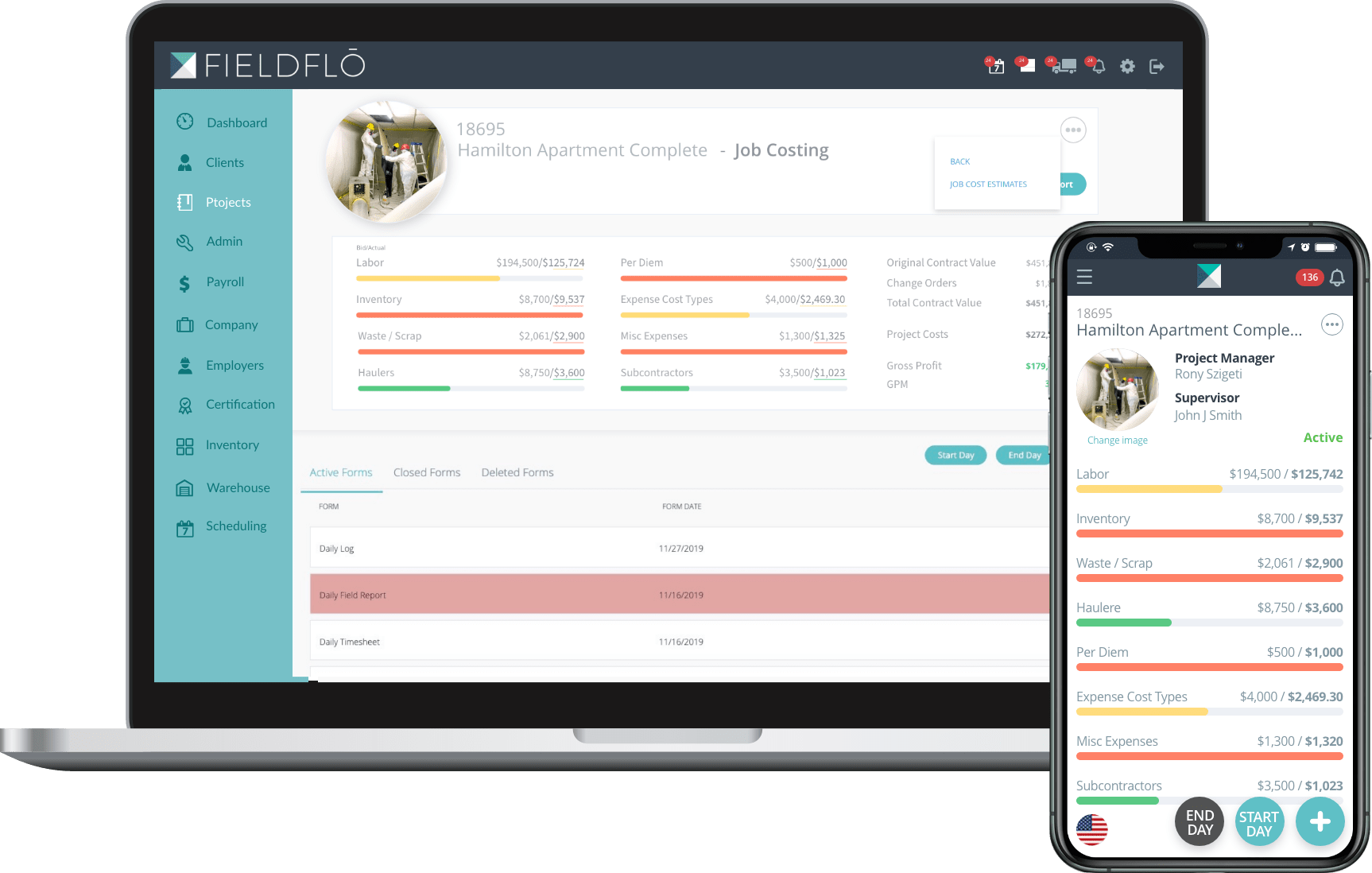 Job Costing Tracking